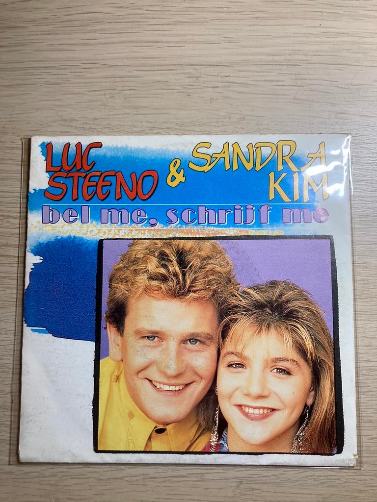 Luc steeno & sandra kim, Cd's en Dvd's, Vinyl Singles, Ophalen, Zo goed als nieuw