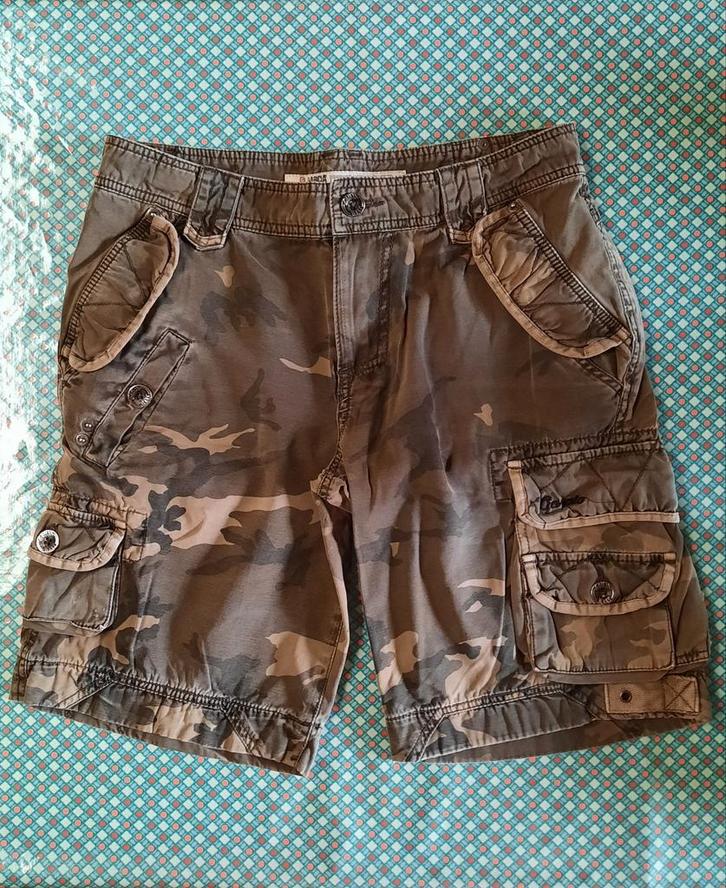 Bermuda Heren "GARCIA" - T. SMALL, Kleding | Heren, Broeken en Pantalons, Gedragen, Maat 46 (S) of kleiner, Overige kleuren, Ophalen of Verzenden