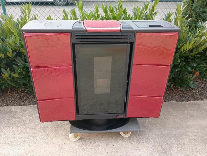 Pelletkachel Extraflame Elisir - 8kW - 1 maand gebruikt, Doe-het-zelf en Bouw, Verwarming en Radiatoren, Gebruikt, Kachel, 800 watt of meer