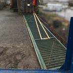 Portail coulissant industriel 11,5m, Tuin en Terras, Tuinpoorten, Ophalen, Gebruikt, Staal, Schuifpoort