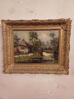 ZEER OUD NEDERLANDS SCHILDERIJTJE., Antiek en Kunst, Ophalen