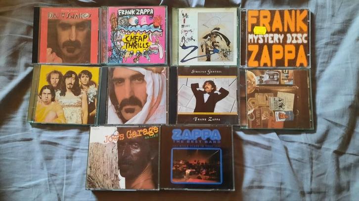 Frank Zappa cd´s, CD & DVD, CD | Rock, Comme neuf, Alternatif, Enlèvement ou Envoi
