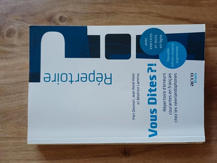 Jean René Klein - Vous Dites ?!, Boeken, Schoolboeken, Gelezen, Ophalen of Verzenden