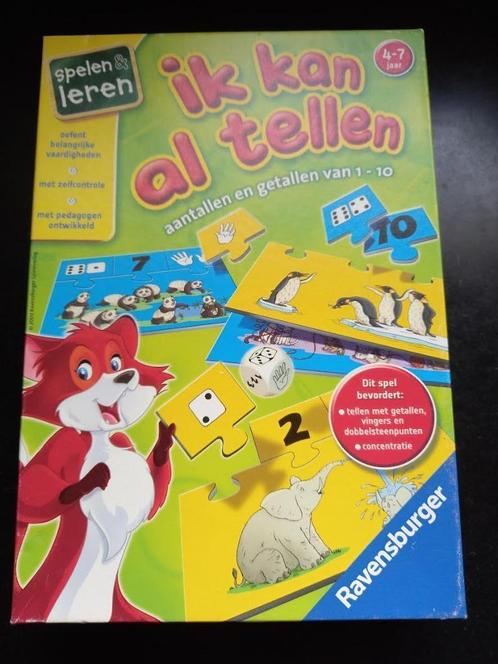 spel  Ik kan al tellen!  Ravenburger, Enfants & Bébés, Jouets | Éducatifs & Créatifs, Comme neuf, Enlèvement ou Envoi