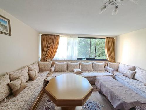 Salon marocain complet comme neuf, Huis en Inrichting, Zetels | Complete zithoeken, Zo goed als nieuw, Hout, Stof, Ophalen