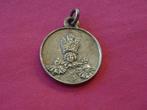 Antiek zilveren medaillon Jezus Kindje Jezus van Praag 1930, Antiek en Kunst, Ophalen of Verzenden