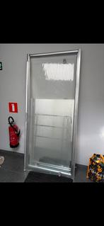 Gratis douchedeur 87,5 breed 200 hoog, Doe-het-zelf en Bouw, Ophalen, Gebruikt