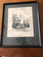 Pentekening kasteel De Renesse Oostmalle, Ophalen