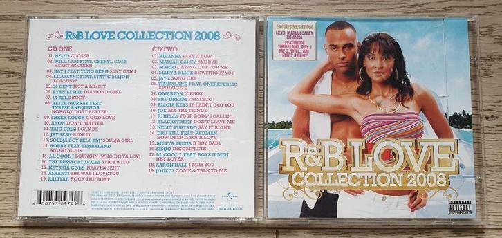 R&B Love Collection 2008, Cd's en Dvd's, Cd's | R&B en Soul, R&B, Ophalen of Verzenden