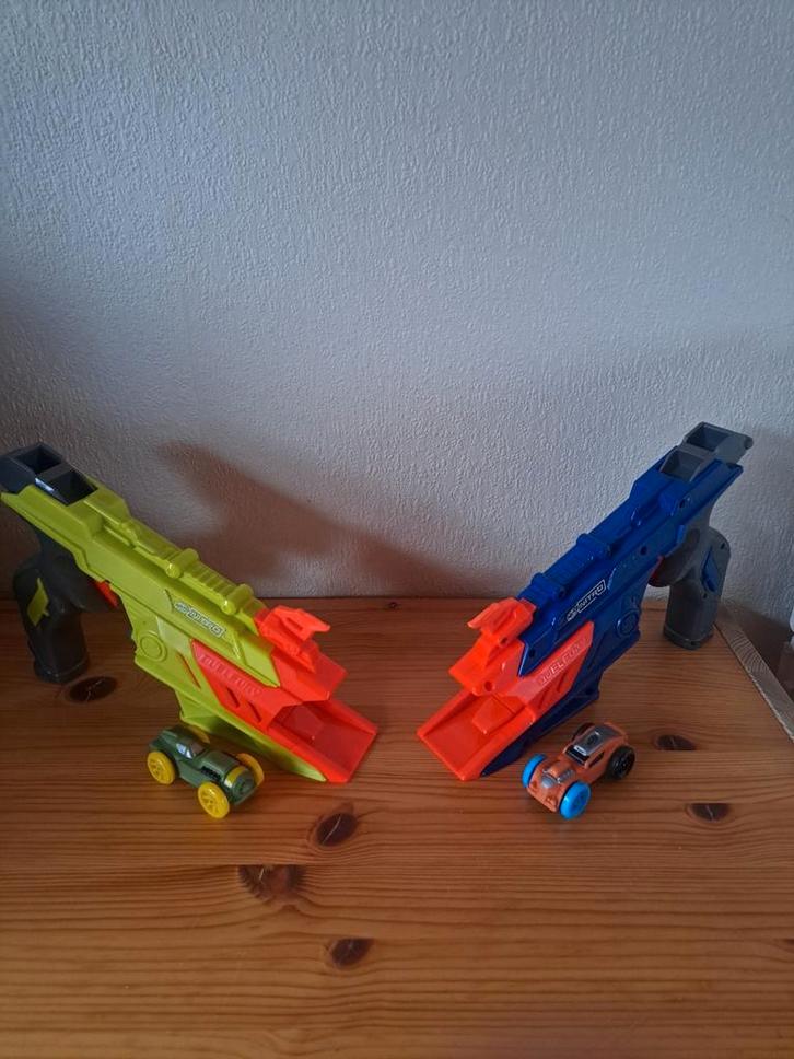 NERF-NITRO autogeweren, Kinderen en Baby's, Speelgoed | Buiten | Actiespeelgoed, Zo goed als nieuw, Ophalen