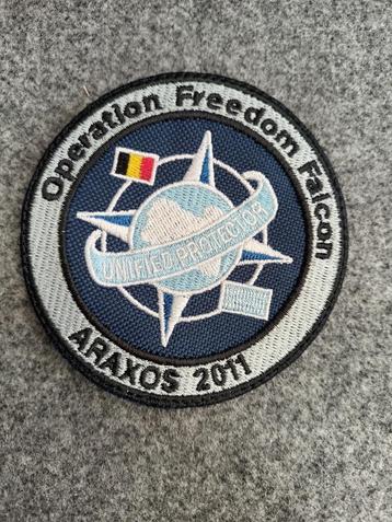 luchtmacht patch F-16 araxos 2011 BAF FAE force aérienne beschikbaar voor biedingen
