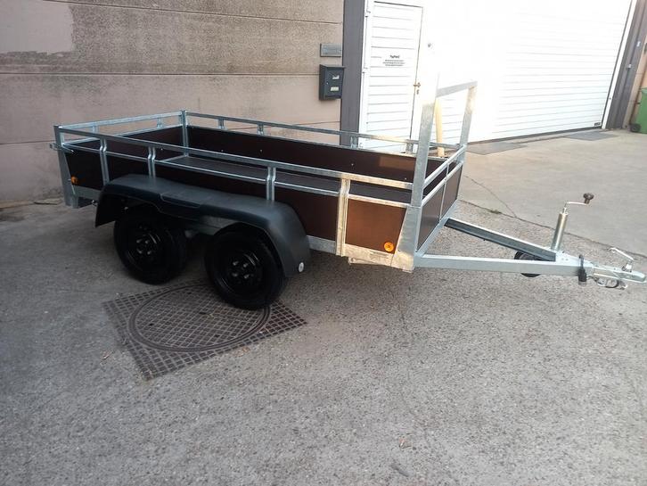 nieuwe aanhangwagen met coc attest en gratis neuswiel, Auto diversen, Aanhangers en Bagagewagens, Nieuw, Ophalen