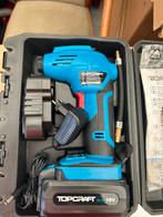 elektrische luchtcompressor/pomp topcraft, Ophalen, Zo goed als nieuw