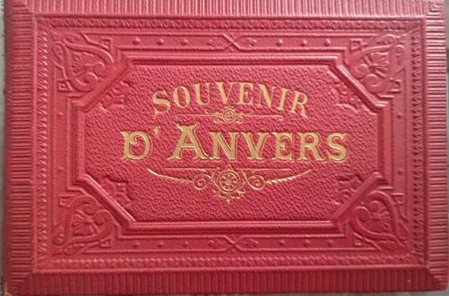 Leporello Souvenir d'Anvers, ca 1890, Antiek en Kunst, Antiek | Boeken en Manuscripten, Ophalen of Verzenden