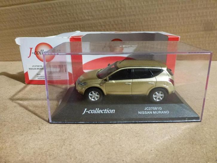 1:43 J-Collection JC27081G Nissan Murano Gold, Hobby en Vrije tijd, Modelauto's | 1:43, Zo goed als nieuw, Auto, Ophalen of Verzenden