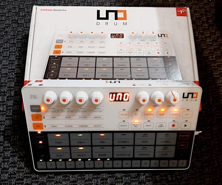 Ik Multimedia UNO Drum, Muziek en Instrumenten, Synthesizers, Zo goed als nieuw, Overige aantallen, Overige merken, Met midi-aansluiting