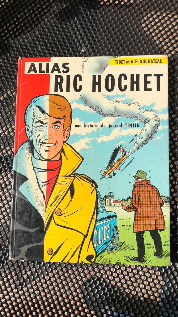 Alias Ric HOCHET ED 1969, Boeken, Kinderboeken | Jeugd | onder 10 jaar, Gelezen, Fictie algemeen