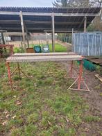 Schragen stelling, Ophalen, Gebruikt, Gevelsteiger, 2 tot 5 meter
