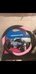 Nieuw - Stuurhoes roze en zwart - Diameter 37/39cm, Auto-onderdelen, Verzenden, Nieuw, Universele onderdelen