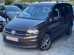 Volkswagen Caddy 2.0Tdi MAXI 7Places/Navi/Jantes/Clim/Gar12M, Auto's, Monovolume, Bruin, Parkeersensor, Bedrijf