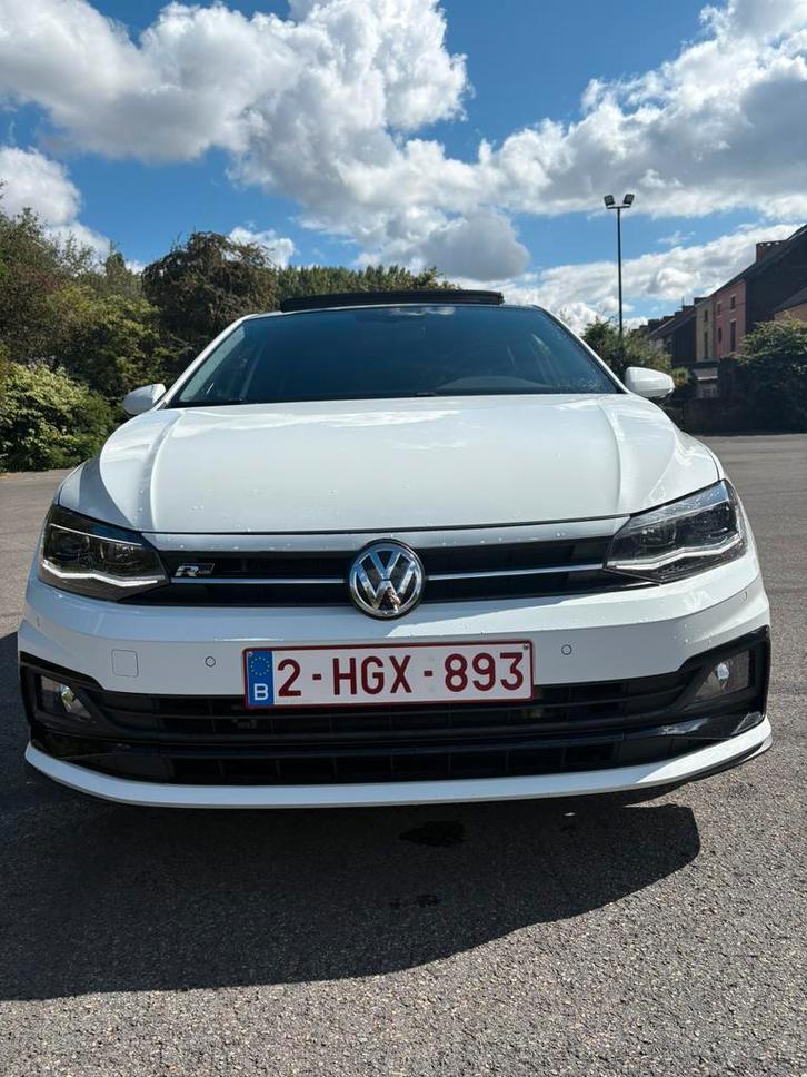 Polo R-line 2020, Auto's, Volkswagen, Particulier, Polo, Diesel, Euro 6, Berline, Handgeschakeld, Wit, Ophalen