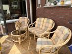 Rotan zitset, Tuin en Terras, Ophalen, Gebruikt, Rotan