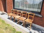 5 rustieke barstoelen, Ophalen