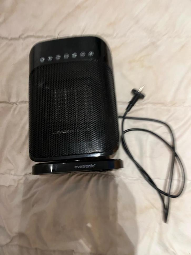 Chauffage soufflant céramique EVATRONIC Compact & PUISSANT, Bricolage & Construction, Chauffage & Radiateurs, Comme neuf, Radiateur