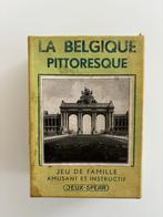 Quatuor vintage "La Belgique Pittoresque" années 30, Antiquités & Art, Enlèvement ou Envoi