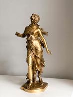 Verguld brons H. Moreau, Antiek en Kunst, Antiek | Brons en Koper, Brons