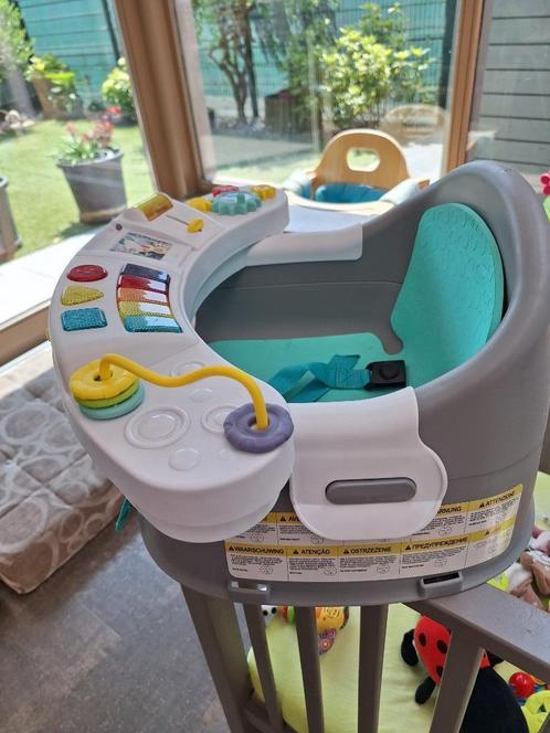 zit- en speelstoeltje, Kinderen en Baby's, Speelgoed | Babyspeelgoed, Zo goed als nieuw, Overige typen, Met licht, Met geluid