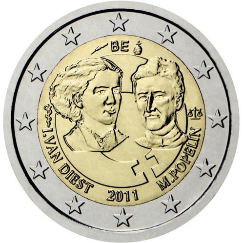 2 euro Belgie 2011 - Vrouwendag (UNC), Postzegels en Munten, Munten | Europa | Euromunten, Losse munt, 2 euro, België, Ophalen of Verzenden