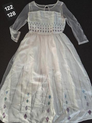Prinsessenjurk kleed Disneyland maat 122 128 beschikbaar voor biedingen