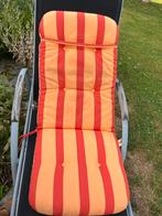 2 Dekosin stoelkussens van 120/50 cm, Ophalen, Gebruikt