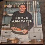 Kookboek Jeroen meus - Samen aan tafel, Enlèvement ou Envoi, Comme neuf, Gâteau, Tarte, Pâtisserie et Desserts