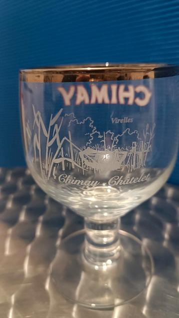 Verre Chimay 33cl chimay Châtelet Virelles  beschikbaar voor biedingen