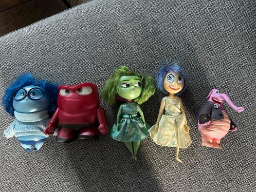 Disney store Inside Out 5 exclusieve poppen, Verzamelen, Disney, Gebruikt, Beeldje of Figuurtje, Ophalen of Verzenden