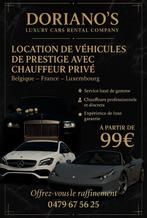 Location véhicules de prestige avec chauffeur, Ophalen