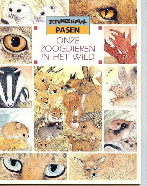 Zonnestraal Pasen onze zoogdieren in het wild, Boeken, Kinderboeken | Jeugd | 10 tot 12 jaar, Gelezen, Non-fictie, Ophalen of Verzenden
