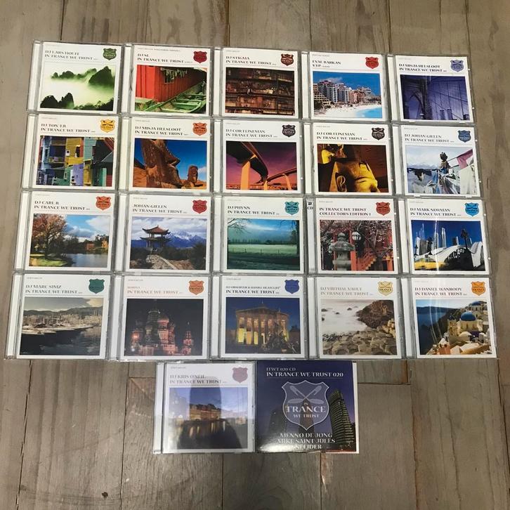 In trance we trust 22 albums(cd), Cd's en Dvd's, Cd's | Dance en House, Zo goed als nieuw, Ophalen of Verzenden