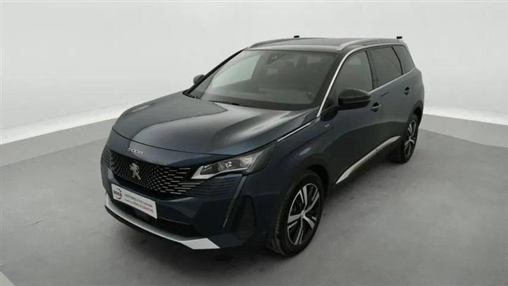 Peugeot 5008 1.2 Hybrid 136Cv E-DCS6 GT 7 PL / S-CUIR / NAVI, Auto's, Peugeot, Bedrijf, Te koop, ABS, Boordcomputer, Centrale vergrendeling