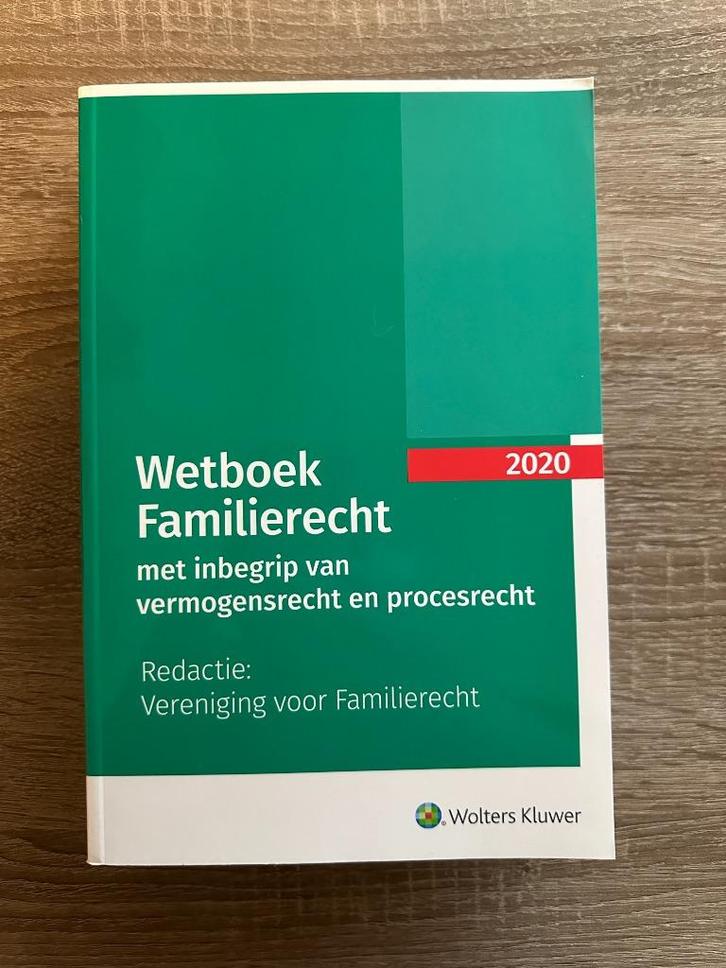 Wetboek Familierecht (m.i.v. Vermogensrecht en Procesrecht), Boeken, Studieboeken en Cursussen, Nieuw, Hoger Onderwijs, Ophalen of Verzenden