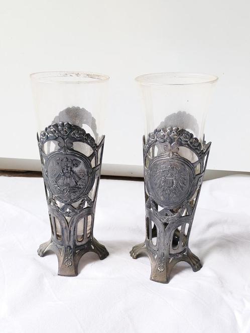 Porte-verre, porte-bouteille, porte-vase Trench Art, Collections, Objets militaires | Général, Autres, Enlèvement