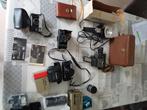 Lot à vendre appareils photos et caméra vintage, Audio, Tv en Foto, Videocamera's Digitaal, Ophalen, Gebruikt, Camera, Canon