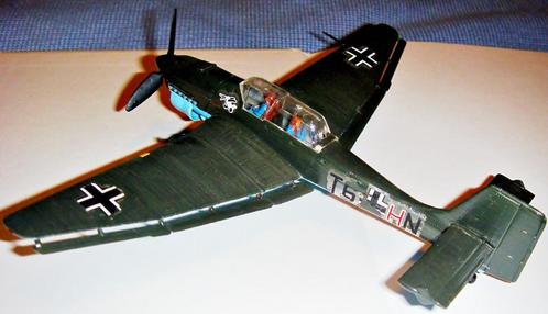 Maquette Junkers Ju 87-B2 (Stuka), Airfix 02049, 1/72, 1978, Hobby en Vrije tijd, Modelbouw | Vliegtuigen en Helikopters, Gebruikt
