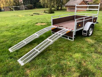 Oprij ramp brug 225 cm 2x340kg beschikbaar voor biedingen