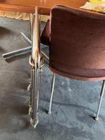 Chariot pliable Bremshey Dinett Gerlinol Walnut, Maison & Meubles, Tables | Tables d'appoint, 55 à 75 cm, Métal ou Aluminium, 60 cm ou plus