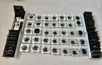 30 prises et 5 interrupteurs en anthracite à vendre, Hobby & Loisirs créatifs, Composants électroniques, Enlèvement, Comme neuf