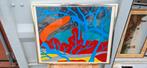 Prachtig lot met abstracte schilderijen, Antiek en Kunst, Kunst | Overige Kunst, Ophalen