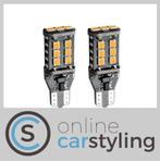 W16W T15 15SMD Canbus Led Lampen Oranje, Auto-onderdelen, Verlichting, Ophalen of Verzenden, Nieuw